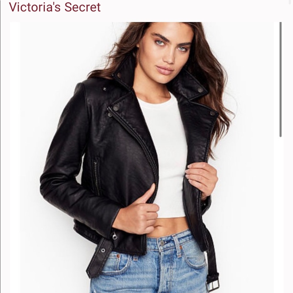 VS leather jacket 😍